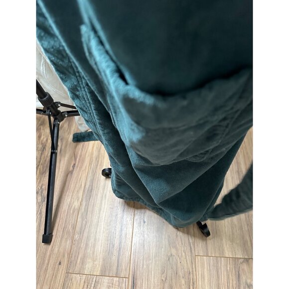 VTG Colours By Alexander Julian Green Cotton Bathrobe Unisex O/S  Lounge Wear - Picture 9 of 9